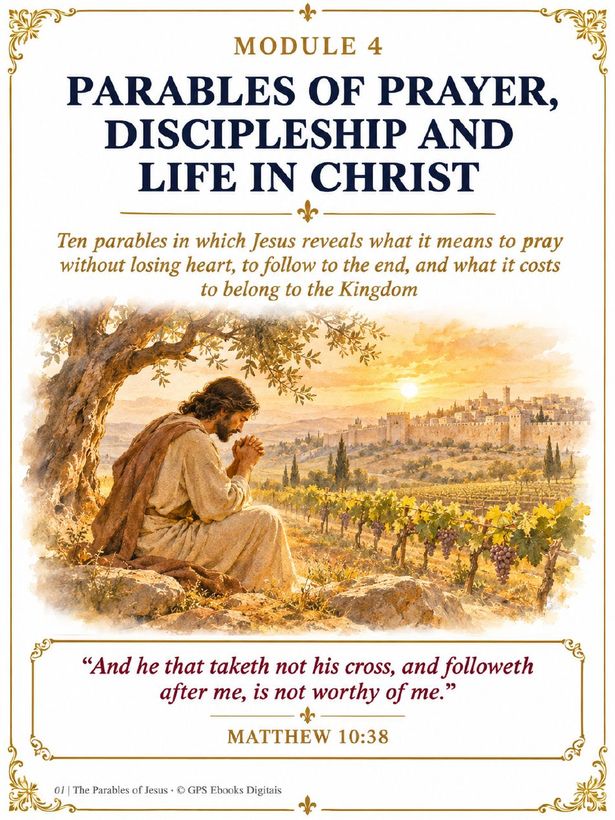 Opening page of Module 4: Prayer, Discipleship & Life in Christ